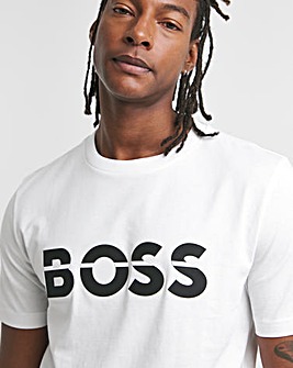 BOSS Short Sleeve Raised Logo T-Shirt