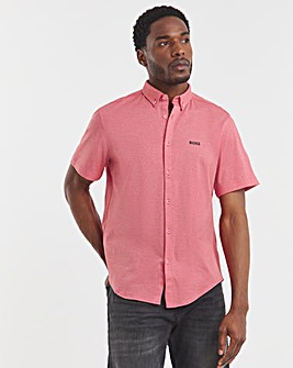 BOSS Short Sleeve Motion Shirt - Coral