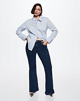 Mango Mid-rise Flared Jeans