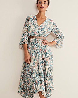 Phase Eight Dani Floral Pleated Dress