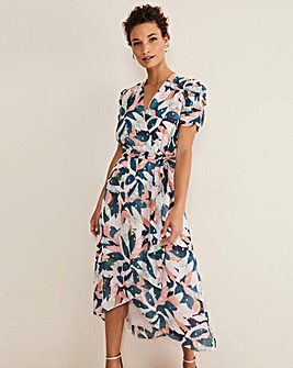 Phase Eight Dress Averie Floral Fil Coupe Dress