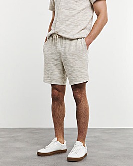 Textured Jersey Short