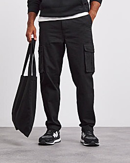 Garment Dyed Loose Fit Cargo