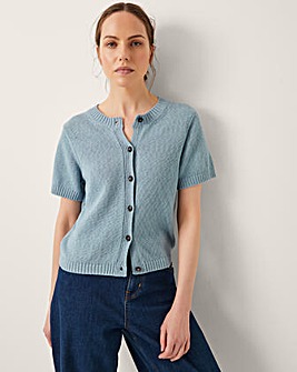 Monsoon Celia Short Sleeve Cardigan