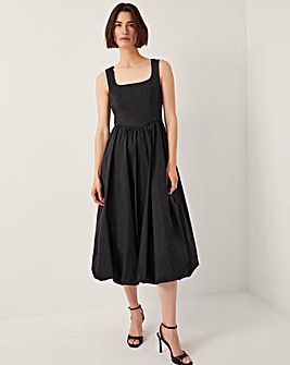 Monsoon Prim Bubble Hem Midi Dress