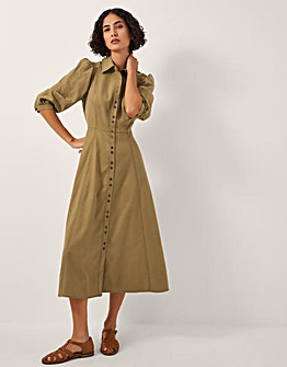 Monsoon Verity Midi Shirt Dress