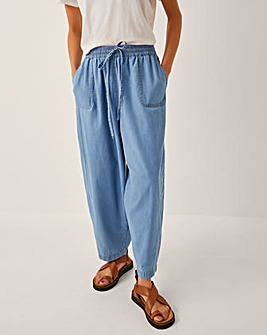 Monsoon Jade Lightweight Barrel Jeans