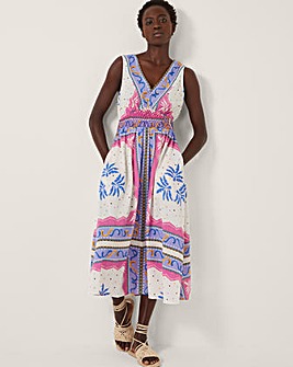 Monsoon Lollie Sleeveless Midi Dress
