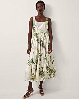 Monsoon Sicily Fit and Flare Midi Dress