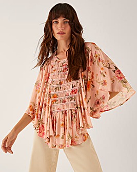 Monsoon Cassia Floral Print Blouse