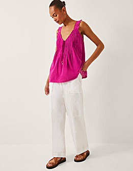 Monsoon Celia Lace Pintuck Cami Top