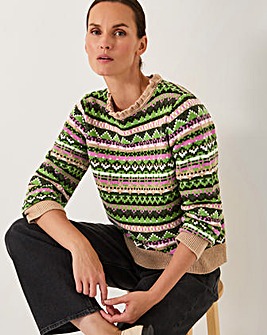 Monsoon Fira Fair Isle Jumper