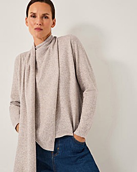 Monsoon Sally 2-in-1 Scarf Jumper