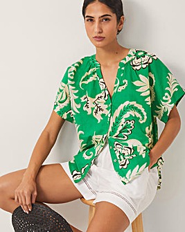 Monsoon Kristen Floral Cotton Shirt