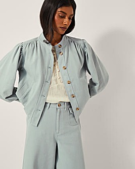 Monsoon Ciara Puff Sleeve Denim Jacket