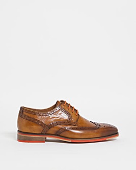 Joe Browns Leather Formal Shoe Wide Fit
