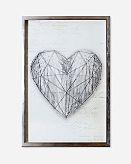 Heart Strings Framed Print