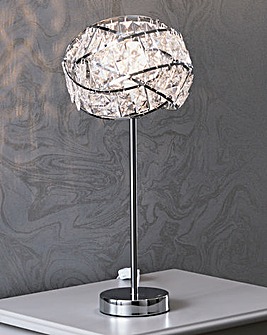 Twist Acrylic Table Lamp