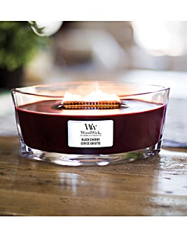 Woodwick Black Cherry Ellipse Candle