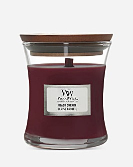 Woodwick Black Cherry Medium Jar Candle