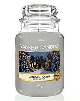 Yankee Candle Candle Lit Cabin Large Jar