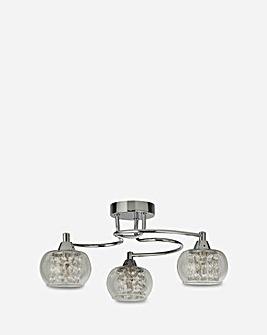 Clear Glass Ceiling Light