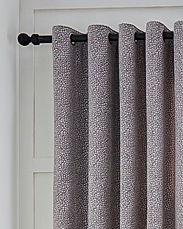 Hyperion Eros Chenille Jacquard Weighted Eyelet Curtains