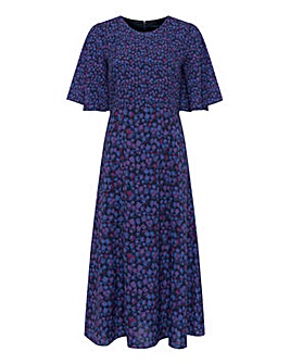 French Connection Bethany Crepe Midi Dress