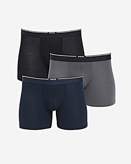 BOSS 3 Pack Bamboo Boxer Brief - Multi