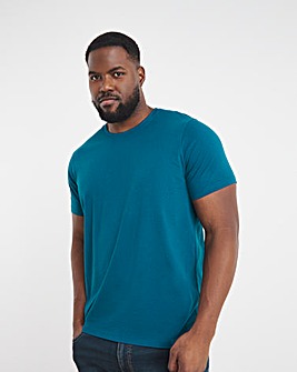 Pure Cotton Crew Neck T-Shirt