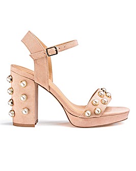 Ethne Pearl Platforms Wide E Fit