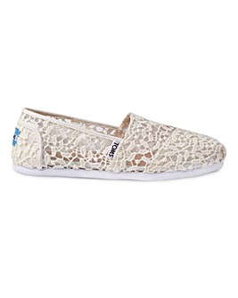 Toms Alpagarta Lace Espadrille Standard Fit