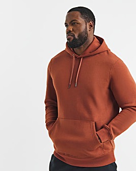 Overhead Hoodie Long Length-Rust