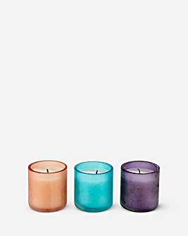 Set of 3 Pastel Candles