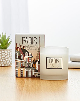 Paris Destinations Collection Balsam & Cedar Wood Candle