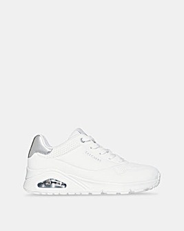 Skechers White Uno Golden Air Trainers - Standard Fit (D)