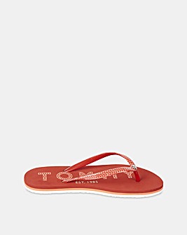 Tommy Hilfiger Wedge Beach Sandals D Fit