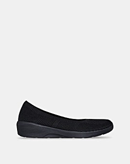 Skechers Black Arya Fancy You Shoes - Standard Fit (D)