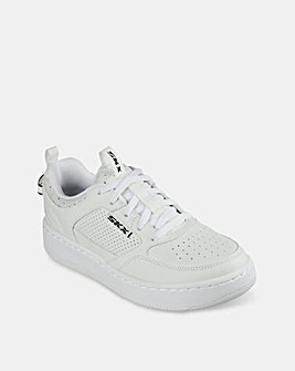 Skechers White Sport Court 92 Trainers D Fit