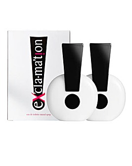 Exclamation 50ml Eau de Cologne Buy One Get One FREE!