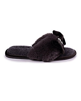 Diana Luxury Toe Post Slippers for Women from Pretty You London