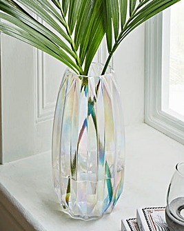 Petro Iridescent Glass Vase