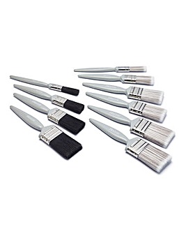 Harris Essentials 10 Pack Wall & Ceiling & Gloss Paint Brushes