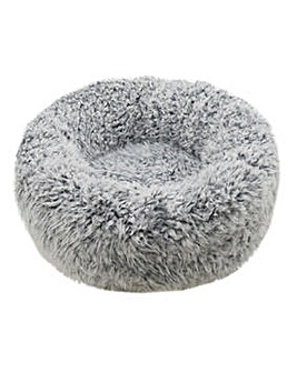Rosewood Silver Fluff Comfort Round Bed - Medium