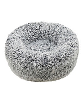Rosewood Silver Fluff Comfort Round Bed - Large
