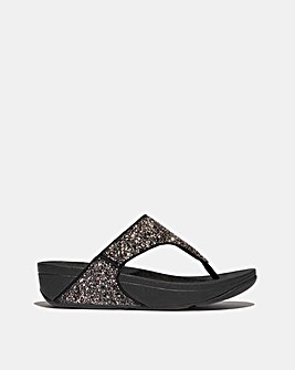 Fit Flop Lulu Glitter Toe-Post Sandals Standard Fit