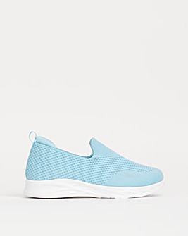 Cushion Walk Arch Support Slip On Trainers EEE Fit