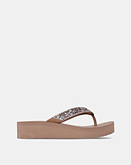 Skechers Vinyasa Toe Post Sandals Standard Fit