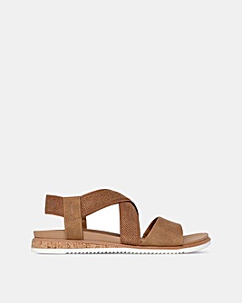 Skechers Desert Kiss Elastic Sandals Standard Fit