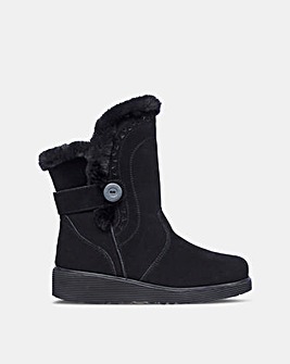 Skechers Keepsake Wedged Boots E Fit